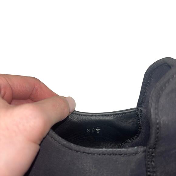 iRi Wes Neoprene Sneakers- Black and White with Black Outline- Size 38 1/2 - Picture 11 of 13